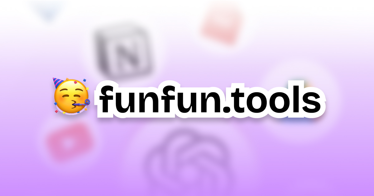 www.funfun.tools image